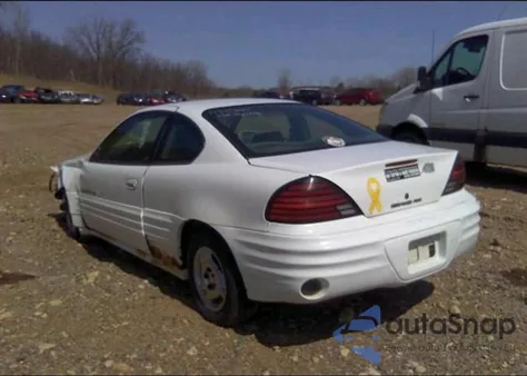 2000 Pontiac Grand Am Se z USA, uszkodzony, nr VIN 1G2NE12T3YM726299